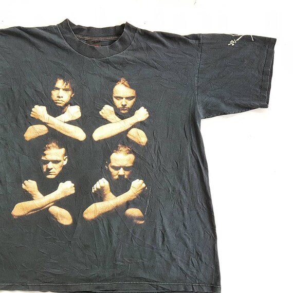 METALLICA The Black Album BIRTH SCHOOL METALLICA DEATH T-Shirt Ltd Front /& Back