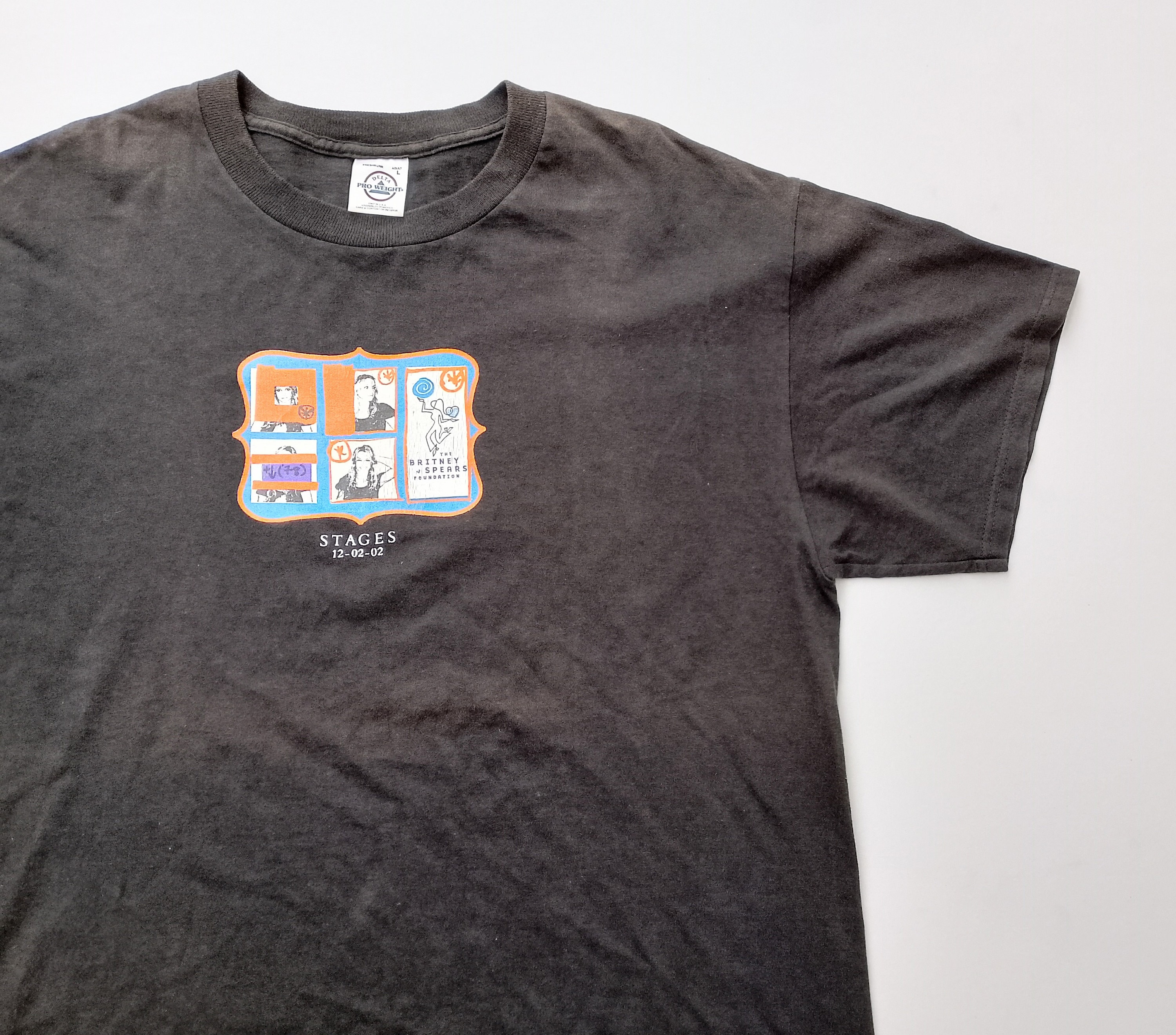 00s ブリトニースピアーズ 2002 Stages Tシャツ USA製 Vintage 2002 Britney Spears Stages T Shirt Size L (W 23 X L 30) - Etsy