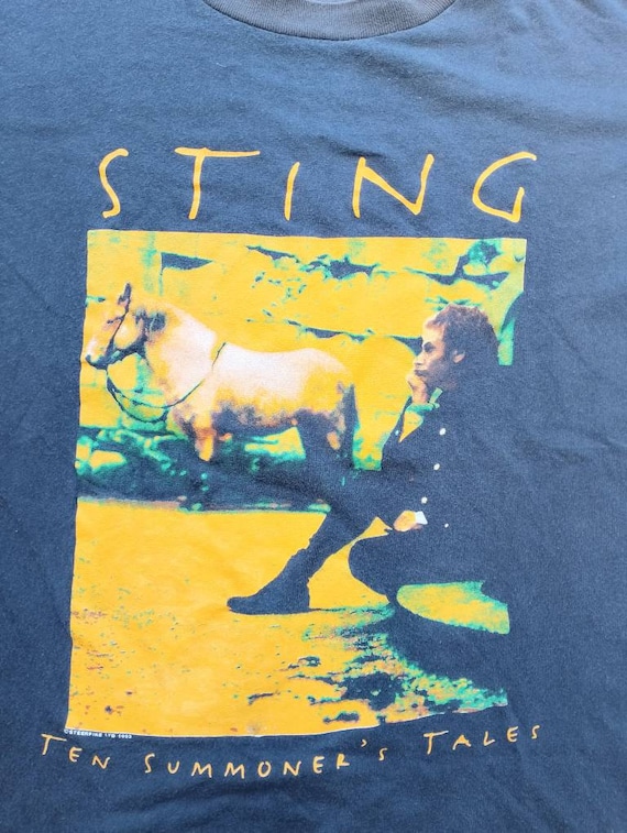 Vintage 1993 Sting Ten Summoner's Tale World Tour… - image 2