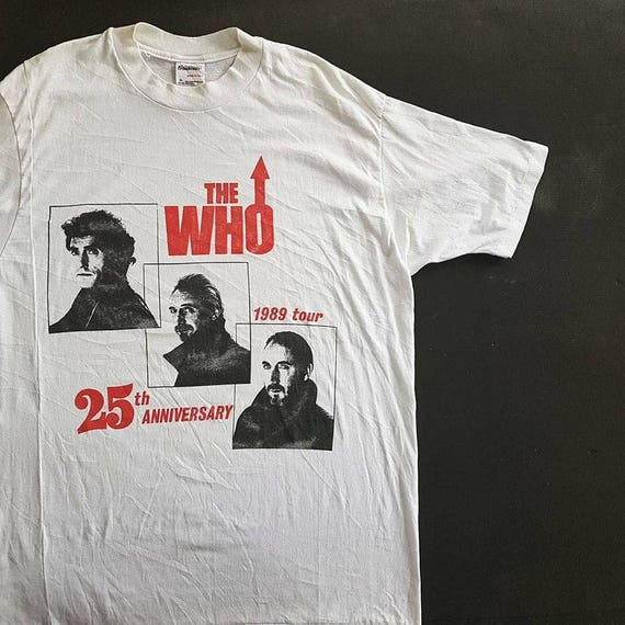 Vintage 1989 The Who 25th Anniversary Tour Re-Size