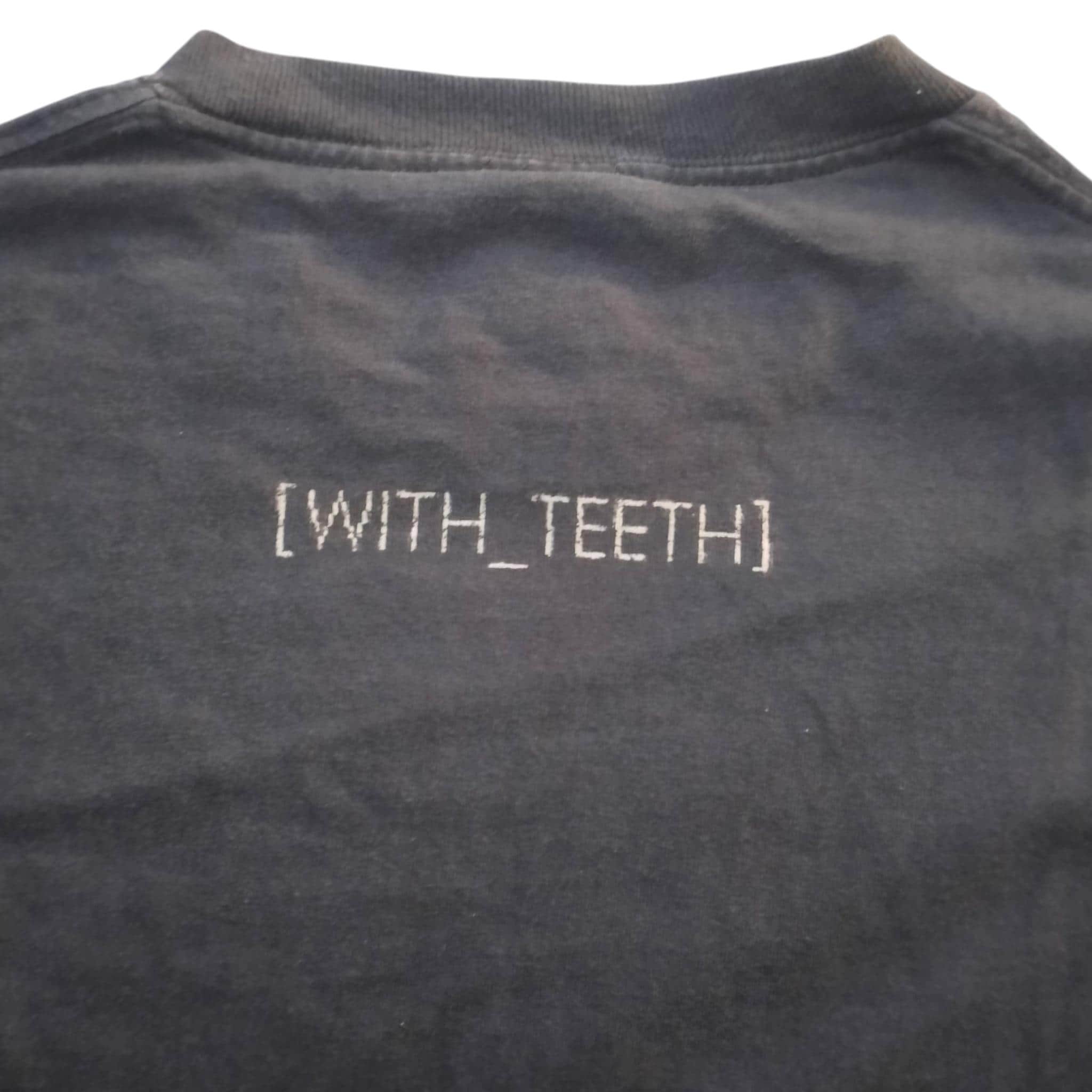 Vintage 2005 Nine Inch Nails With Teeth Album Band T Shirt L (W 24