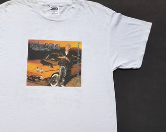 Vintage 1998 The Brian Setzer Orchestra The Dirty Boogie Tour T Shirt size L (W 21.5 x L 31)