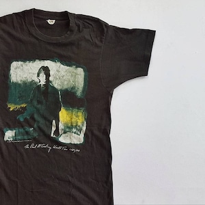 Vintage 1989 - 90 Paul McCartney World Tour T Shirt size M (W 18 x L 30)