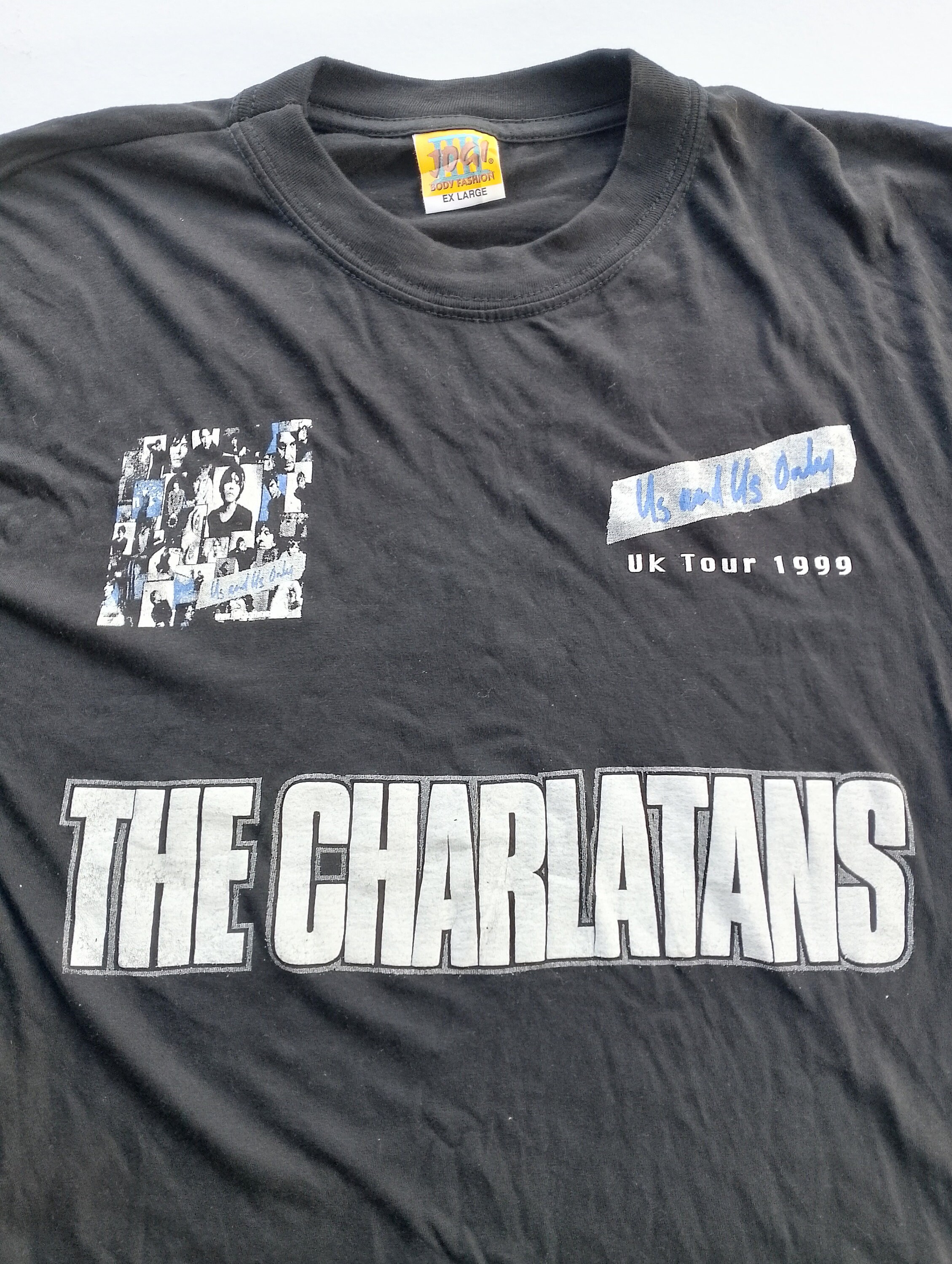 Vintage 1999 the Charlatans Us and Us Only UK Tour 1999 Long 