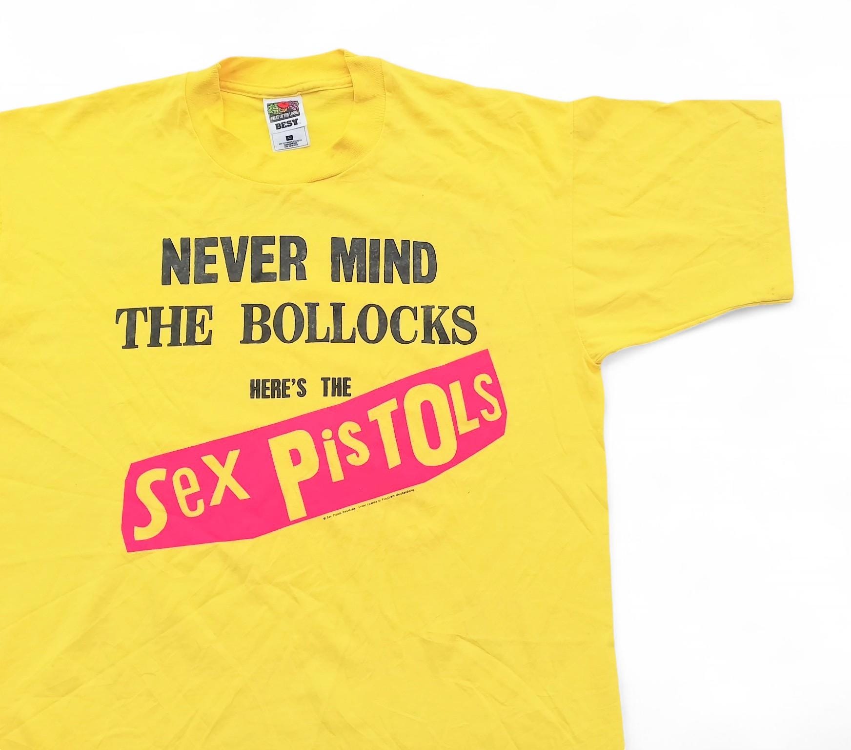 Vintage 90's Sex Pistols Never Mind the Bollocks Here's the Sex