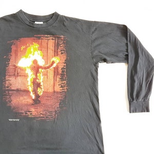 スーパーレア　1998 Rammstein Burning Man TシャツXL