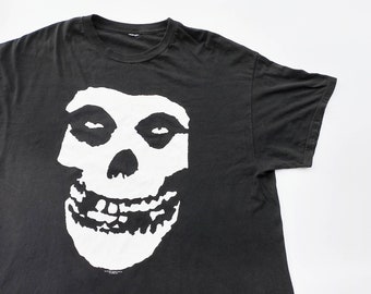 Vintage 2001 Misfits Crimson Ghost Fiend Skull T Shirt (W 25 x L 30.5)