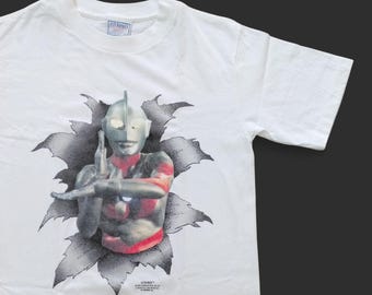 Vintage 1994 Ultraman T Shirt size S (W 17.5 x L 27)