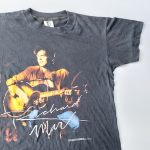 Vintage 1994 Richard Marx Paid Vacation World Tour T Shirt size L (W 21.5 x L 26.5)