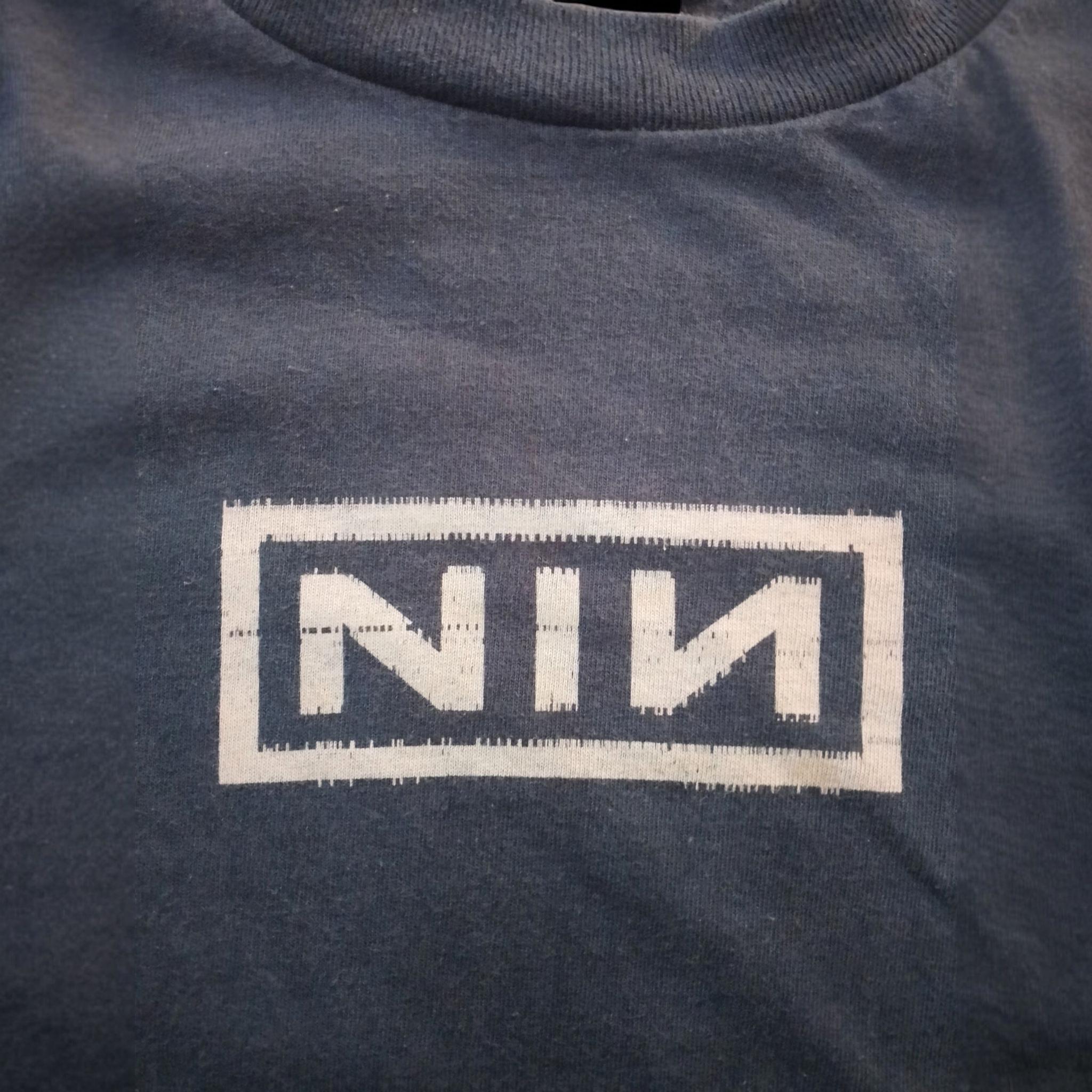 Vintage 2005 Nine Inch Nails With Teeth Album Band T Shirt L (W 24
