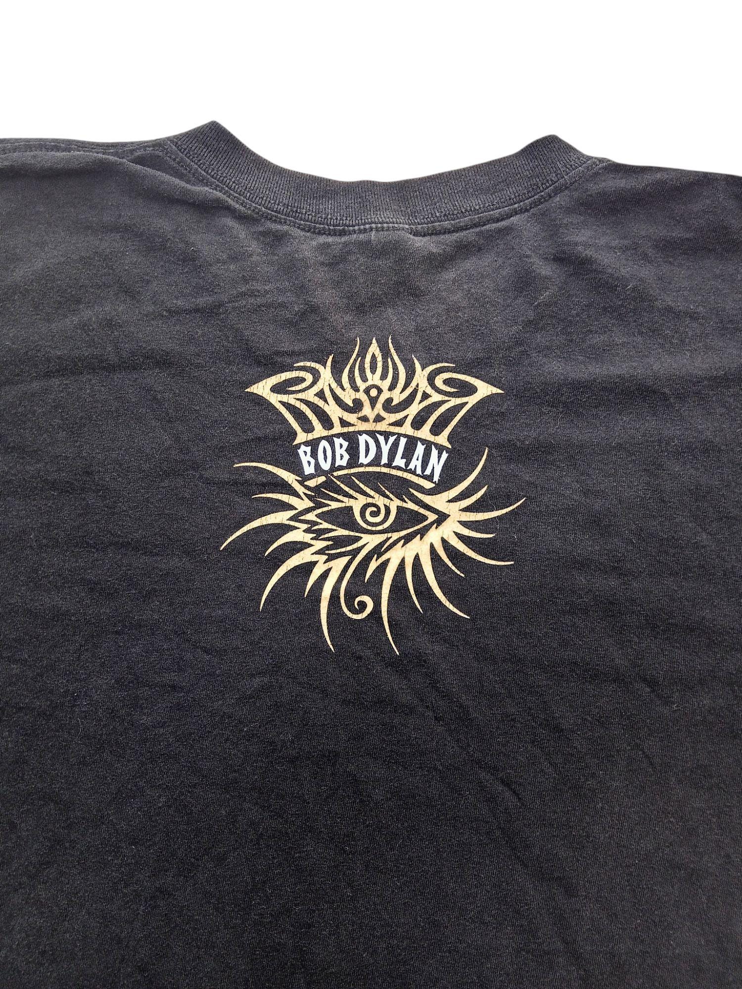 Vintage 2000 Bob Dylan Never Ending Tour T Shirt Size L (W 22 X L