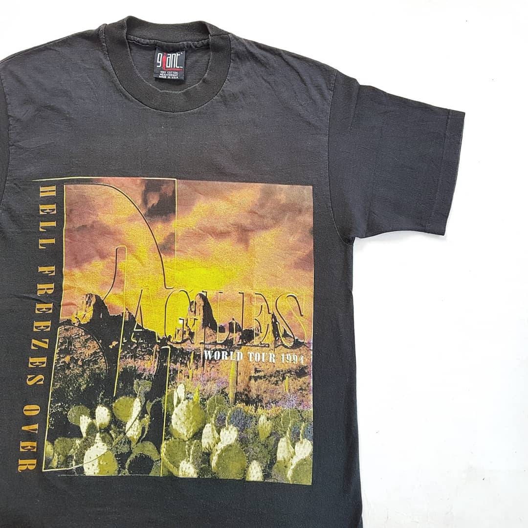 Vintage 1994 Eagles Hell Freezes Over T Shirt Size XL (W 20 Vintage 1994 Eagles Hell Freezes Over T Shirt Size XL (W 20