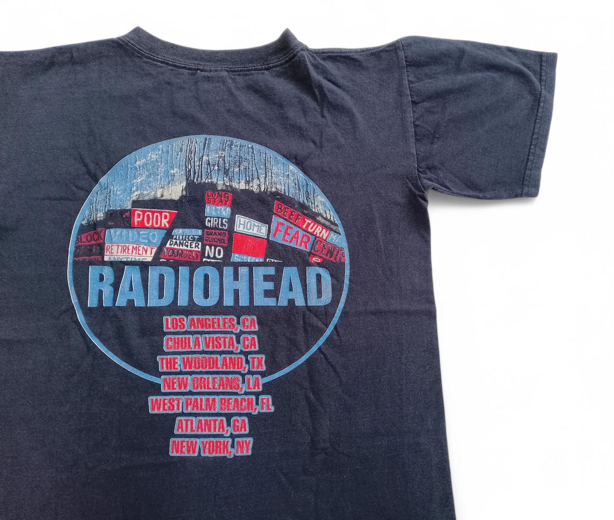 Vintage 2003 Radiohead Hail to the Thief US Tour T Shirt