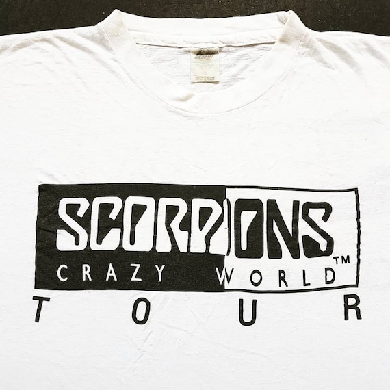 Scorpions スコーピオンズ tour Tシャツ 90-91 バンドT スコーピオンズ SCORPIONS 1991 ツアーTシャツ 90年代 古着