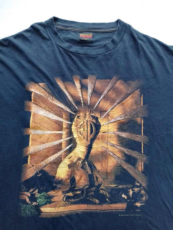 EMERSON,LAKE & PALMER TOUR 1992 Tシャツ XL VTG 90s Emerson Lake & Palmer T Shirt 1992 Tour Rock Band XL