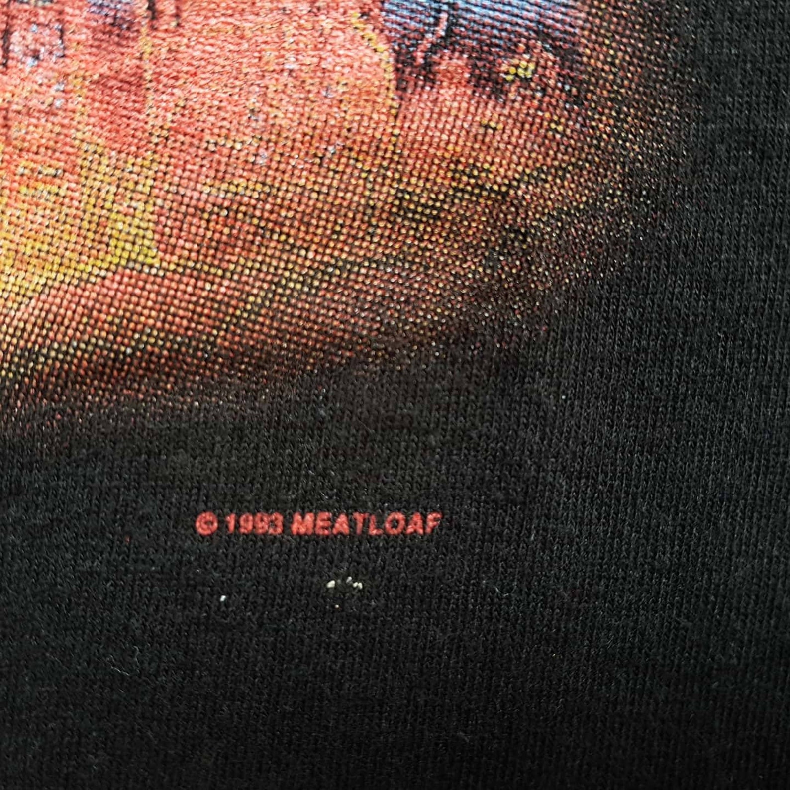 Vintage 1993 Meat Loaf Everything Louder Then Everything Else Etsy