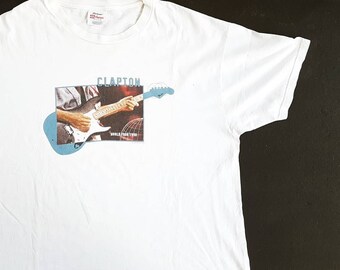 ヴィンテージ 1998 エリック クラプトン ワールド ツアー T シャツ