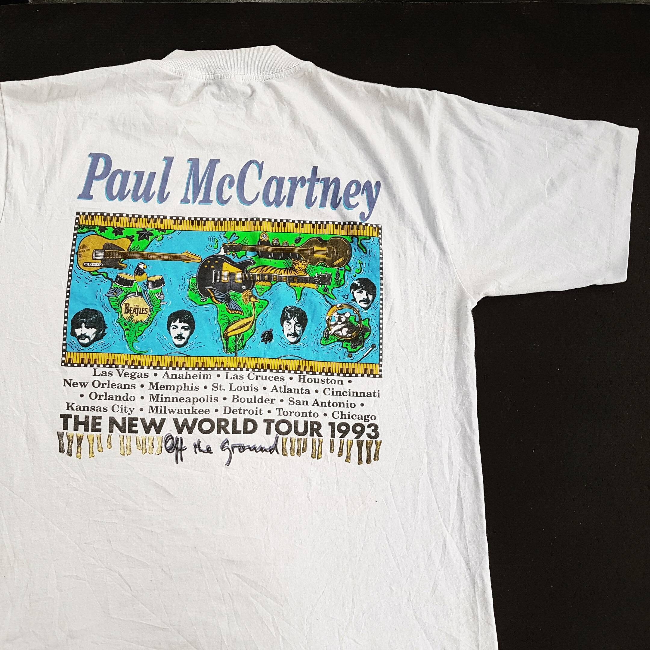 Vintage 1993 Paul Mccartney off the Ground the New World Vintage 1993 Paul Mccartney off the Ground the New World