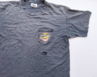 Vintage 90's Miller Genuine Draft Pocket T Shirt size XL (W 23.5 x L 28.5)