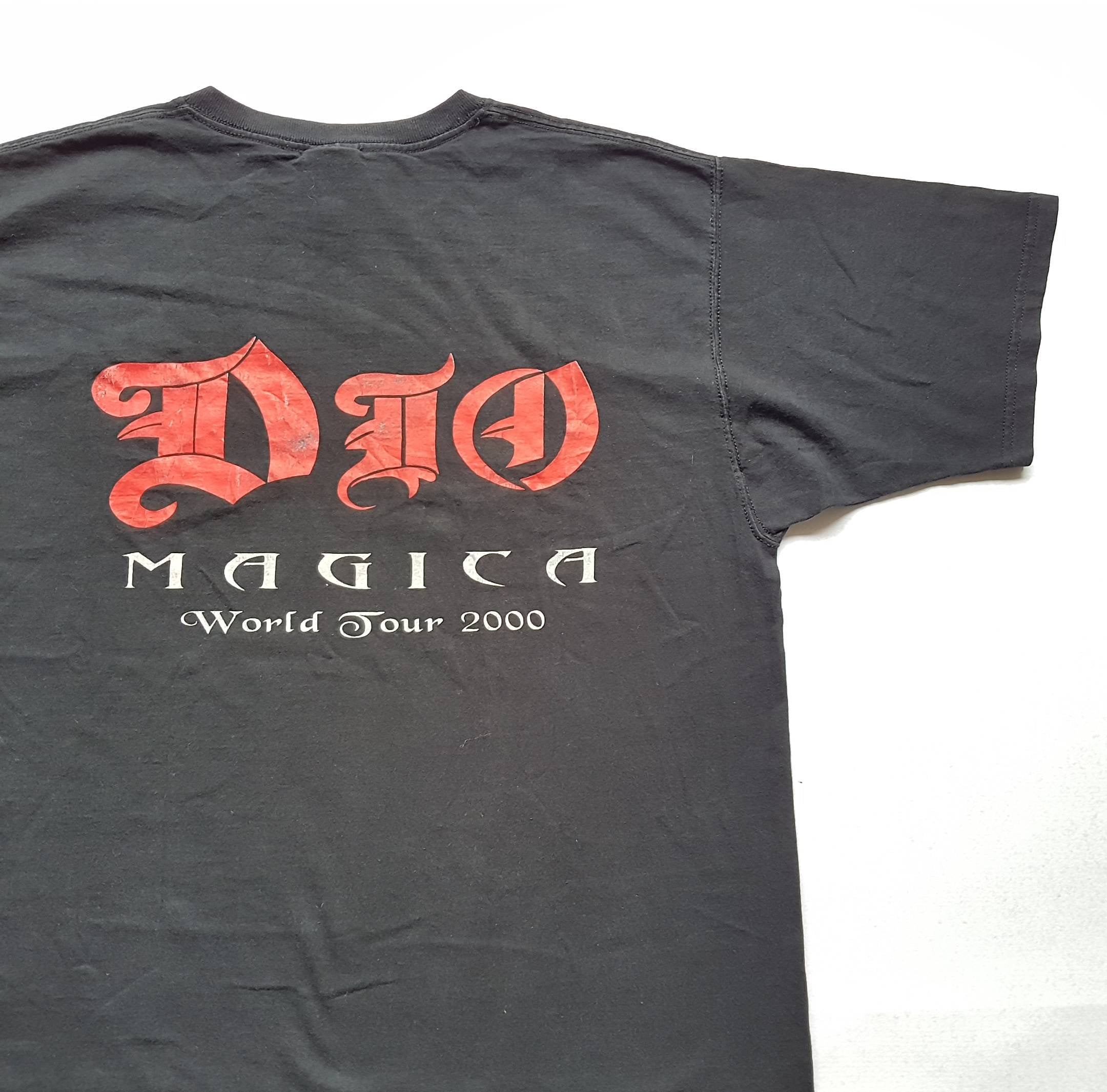 Vintage 2000 Upstaging Inc. Dio Magica World Tour T Shirt Size XL