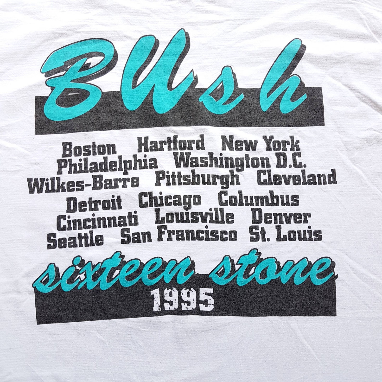 bush tour 1995