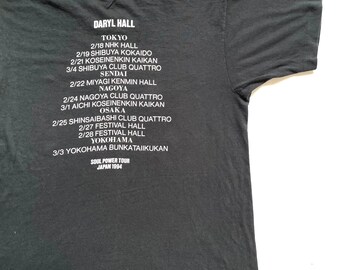 DARYL HALL CAT TEE BLACK XL ダリルホール Tシャツ