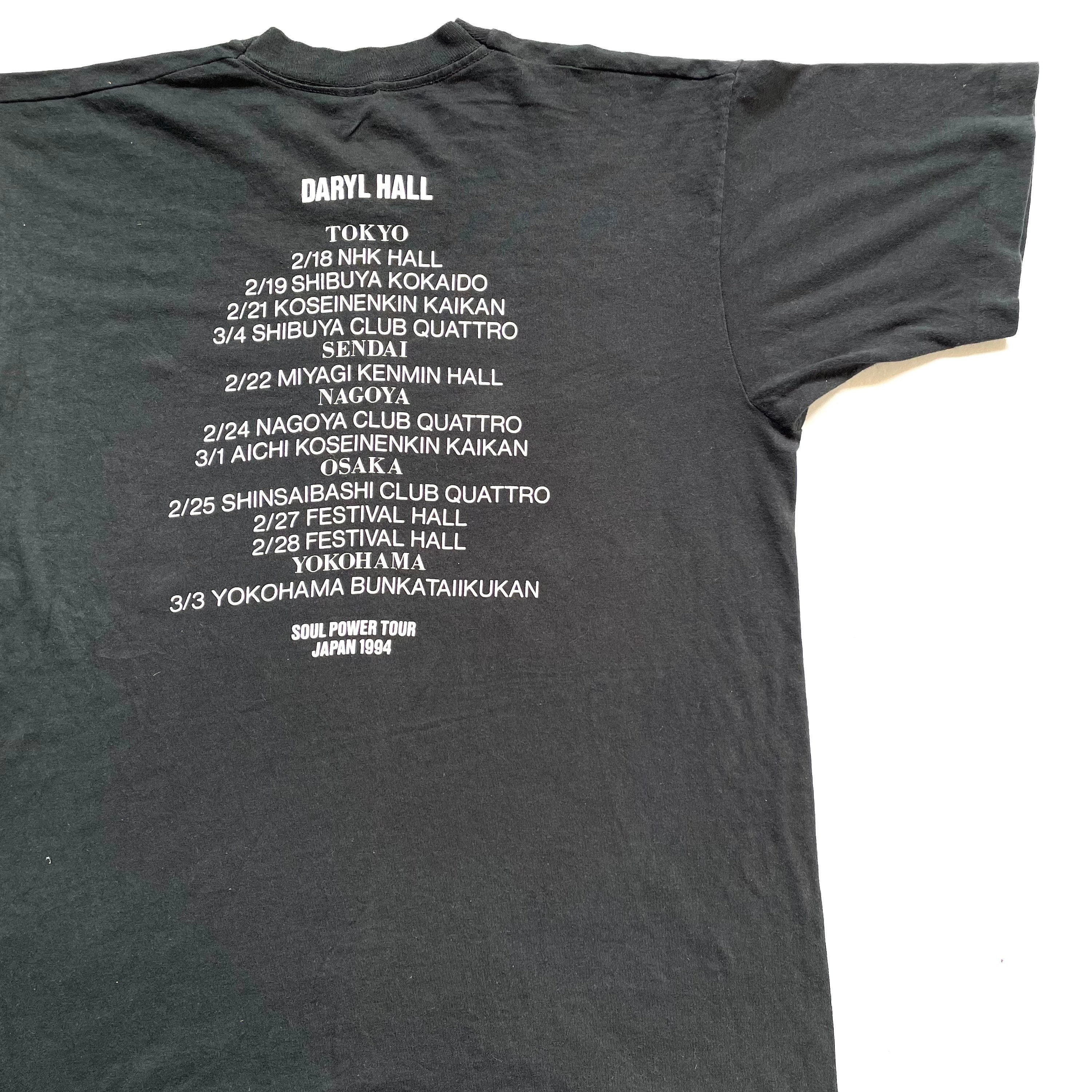 Vintage 1994 Daryl Hall Soul Power Tour Japan 1994 T Shirt Size L