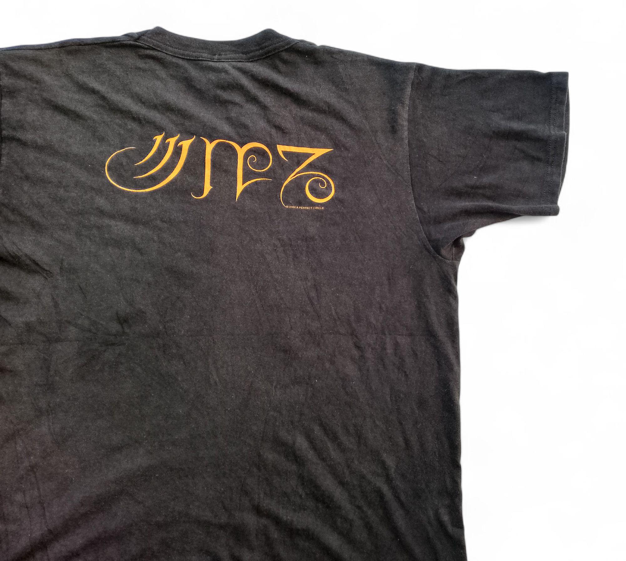Vintage 2000 A Perfect Circle Mer De Noms Album Promo T Shirt Size 