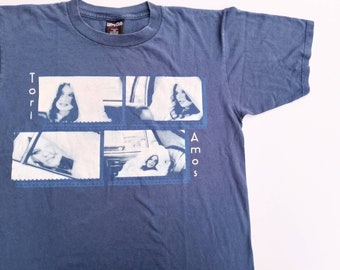 Vintage 1998 Tori Amos Jackie's Strength Tour T Shirt size M (W 21 x L 26)