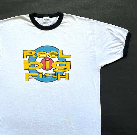 Buy Vintage 1998 Reel Big Fish Thank...you for Not Moshing! Ringer T Shirt  Size L (W 22 X L 29.5) Online in India - Etsy