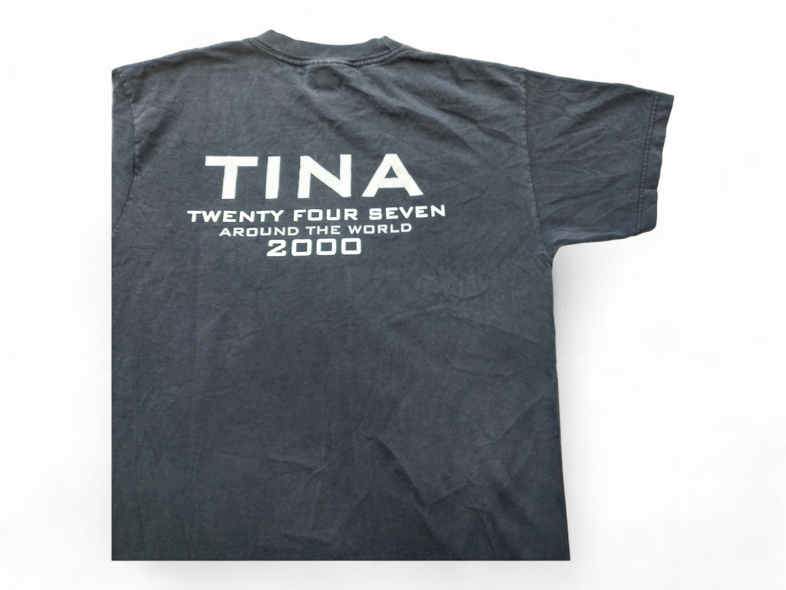 Tina Turner Twenty Four Seven Tシャツ L Tina Turner- TINA Twenty Four Seven Tour 2000 T-shirt Size