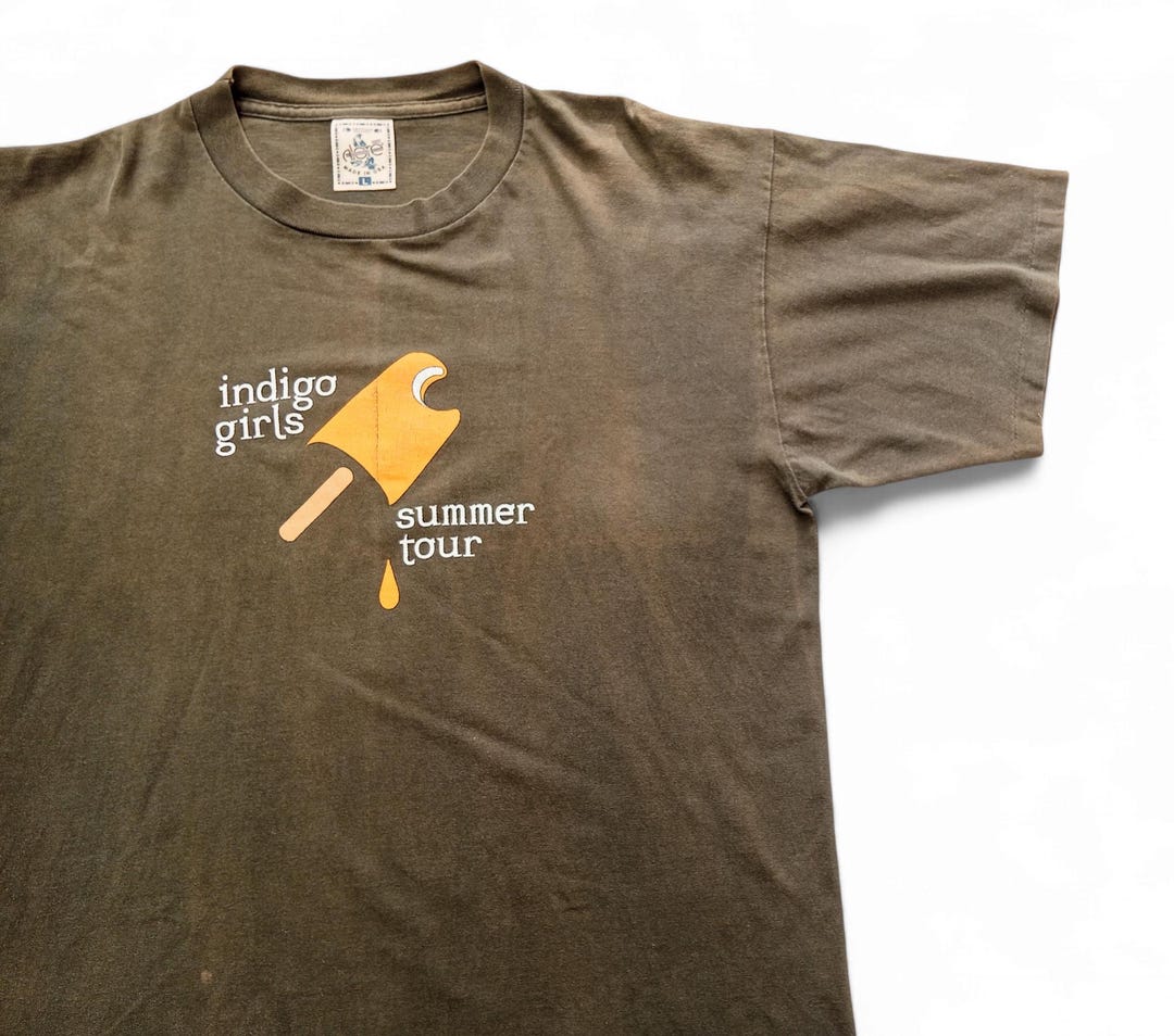 XL 90s USA製INDIGO GIRLS ビンテージ バンド Tシャツ XL 90s USA製INDIGO GIRLS ビンテージ バンド Tシャツ