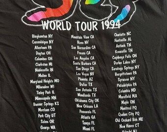 ヴィンテージ 1994 YES Talk World Tour Tシャツ サイズ L (幅 21 x 長