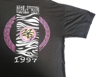 ヴィンテージ 1997 ZZ Top Mean Rythm Global Tour T シャツ サイズ XL
