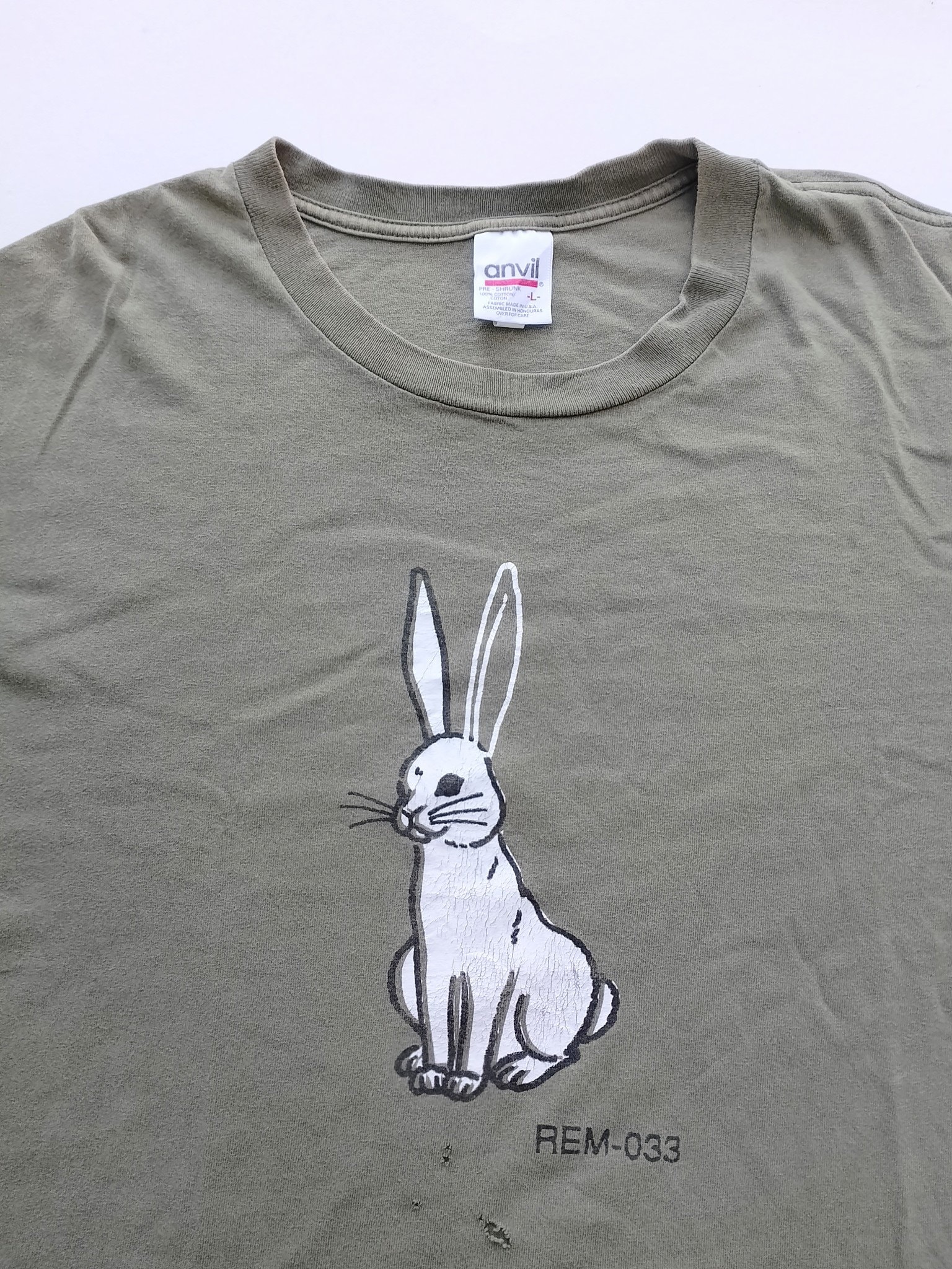 Vintage 1999 R.E.M. up Album 033 Tour T Shirt Size L (W 19.5 X L