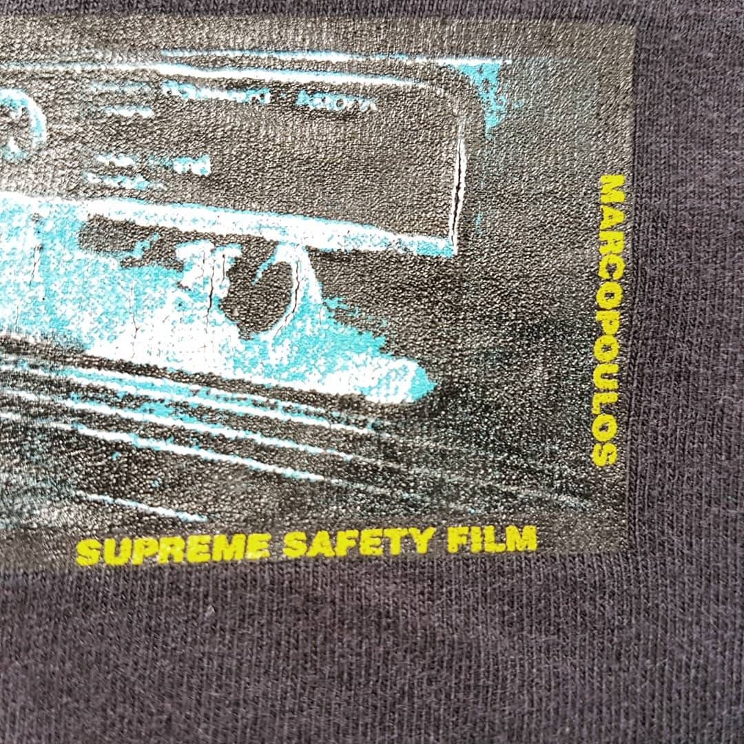 Vintage 1999 Supreme Ari Marcopoulos Safety Film T Shirt (W