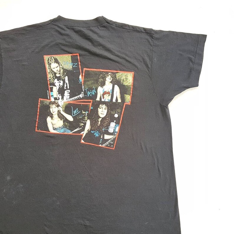 Vintage 1987 Metallica Garage Days Re-Revisited T Shirt W 22 | Etsy