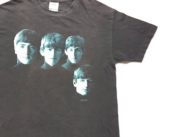 Vintage 1999 The Beatles With The Beatles! T Shirt size L (W 21 x L 30)