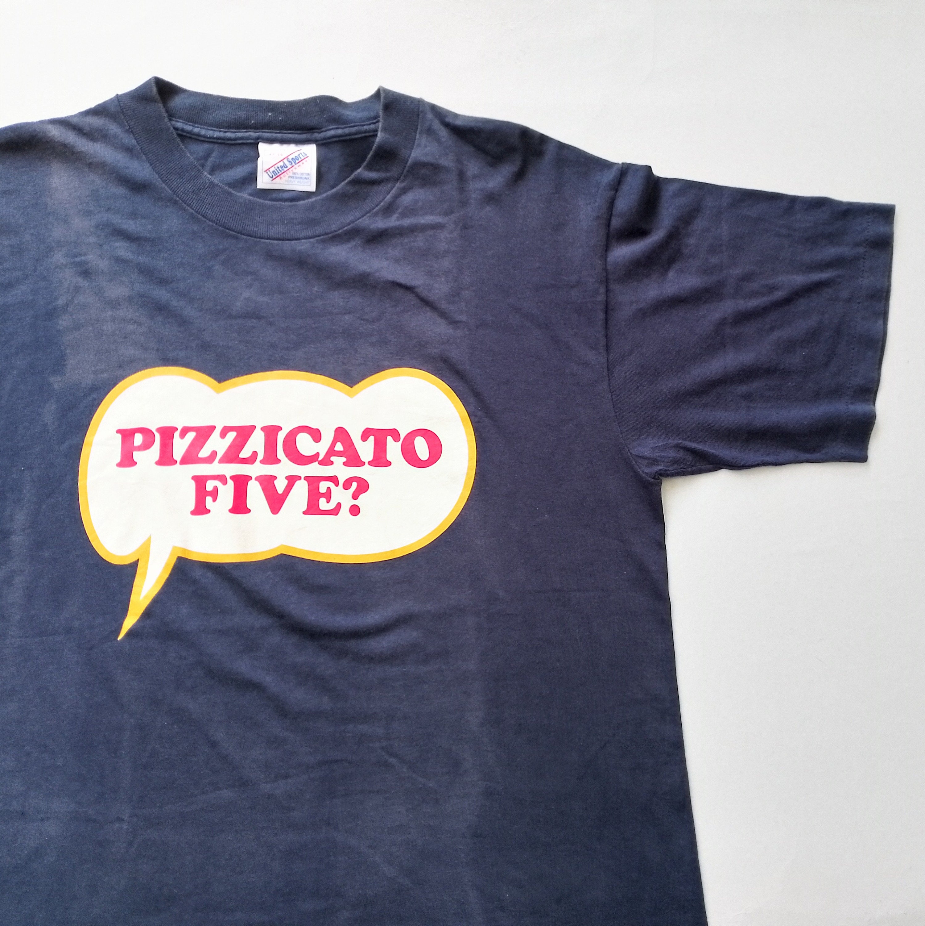 Vintage 90's Pizzicato Five? T Shirt Size L (W 21.5 X L 30) - Etsy