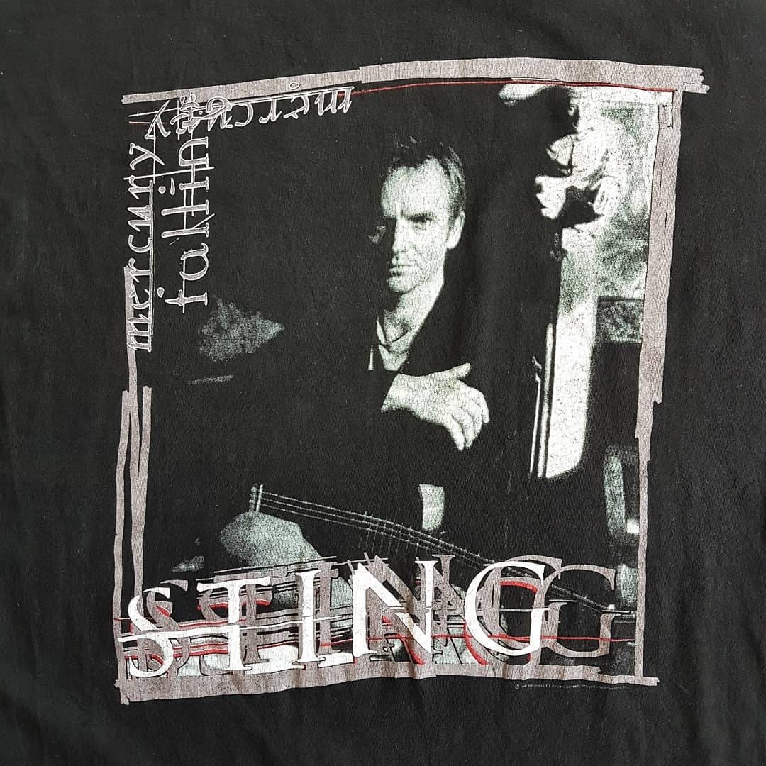 ミュージシャン STING mercury falling tour 96tee L Sting – Mercury