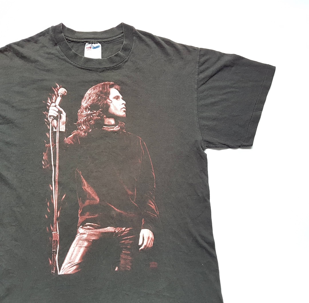 Vintage 1994 the Doors Jim Morrison Light My Fire T Shirt Size L W 21 X