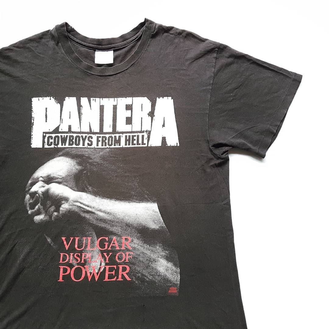 Vintage 1992 Pantera Vulgar Display of Power T Shirt Size L Vintage 1992 Pantera Vulgar Display of Power T Shirt Size L