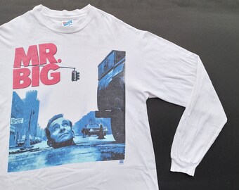 Vintage Mr. BIG T-shirt Size M Concert Merch Retro 90's 80's Vintage Mr. BIG T-shirt Size M Concert Merch Retro 90's 80's