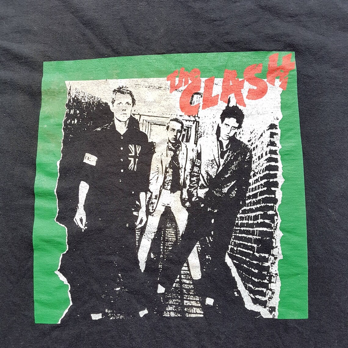 Vintage 90's The Clash Camden Steps T Shirt size L W 21 x Etsy