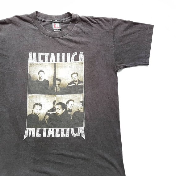 Vintage 1999 Metallica M2K Mini Tour T Shirt Size L W 21.5 X - Etsy