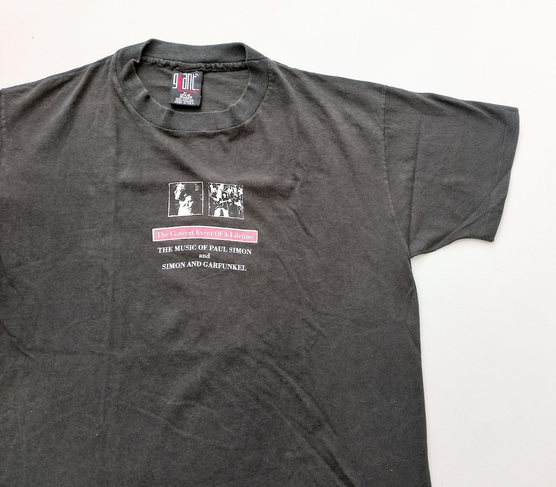 サイモン&ガーファンクルSIMON&GARFUNKEL ツアーＴシャツ1993年 ヴィンテージ 1993 サイモン＆ガーファンクル ザ・コンサート・オブ