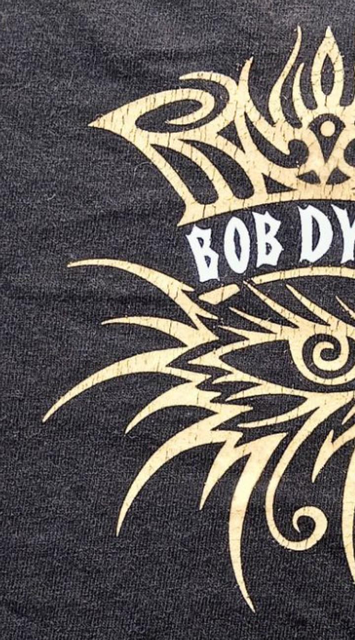 Vintage 2000 Bob Dylan Never Ending Tour T Shirt Size L (W 22 X L