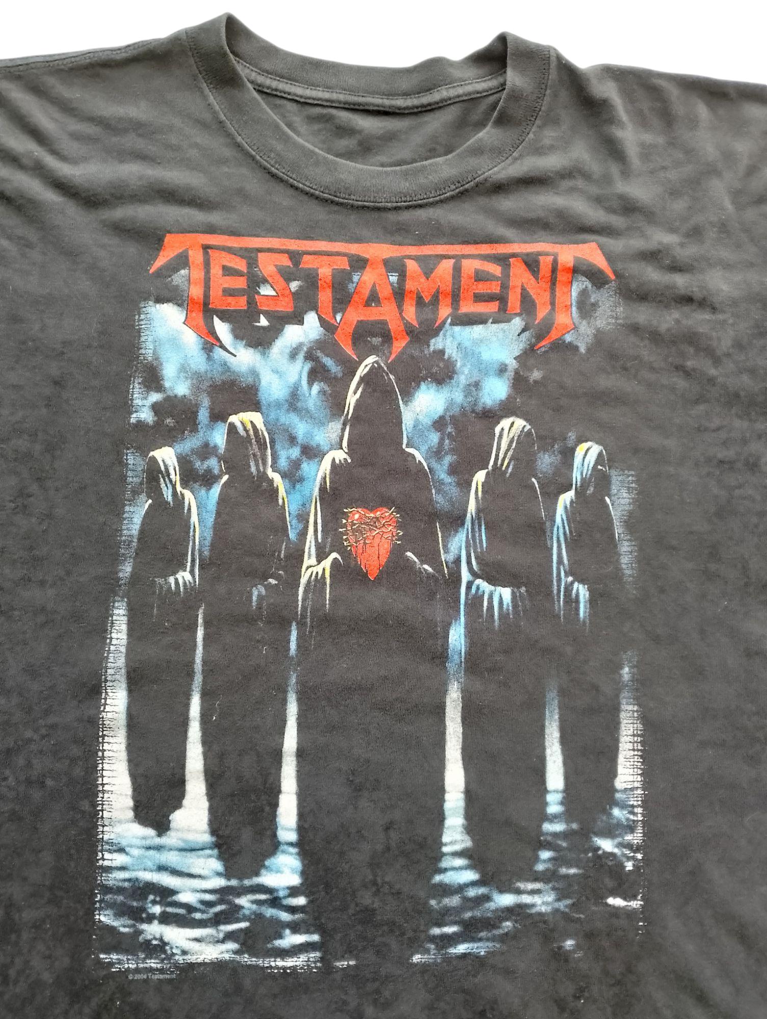 Vintage 2004 Testament Souls of Black Album Promo T Shirt (W 22