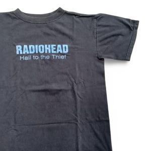 Vintage 2003 Radiohead Hail to the Thief US Tour T Shirt Size M (W