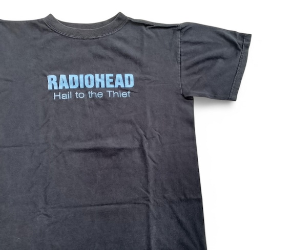 Vintage 2003 Radiohead Hail to the Thief US Tour T Shirt